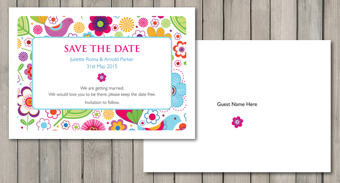 Sunshine Wedding Stationery