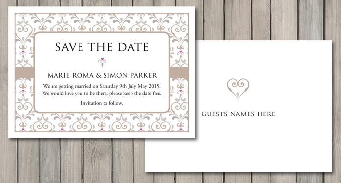 Tranquility Wedding Stationery
