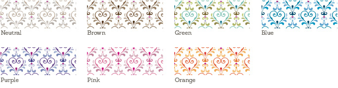 True Love Wedding Stationery Sample Colours True Love Wedding Sample Colours